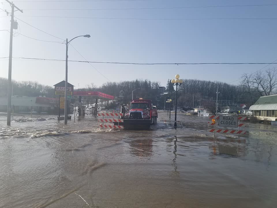 Flooding in Darlington
